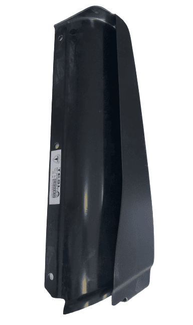 Installationsstange aus Edelstahl für Tesla Wall Charger-on the ground-with wall socket