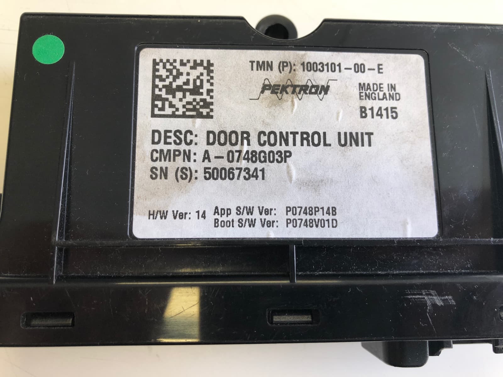 Model S - Deur Bedienings Unit Module (gebruikt)