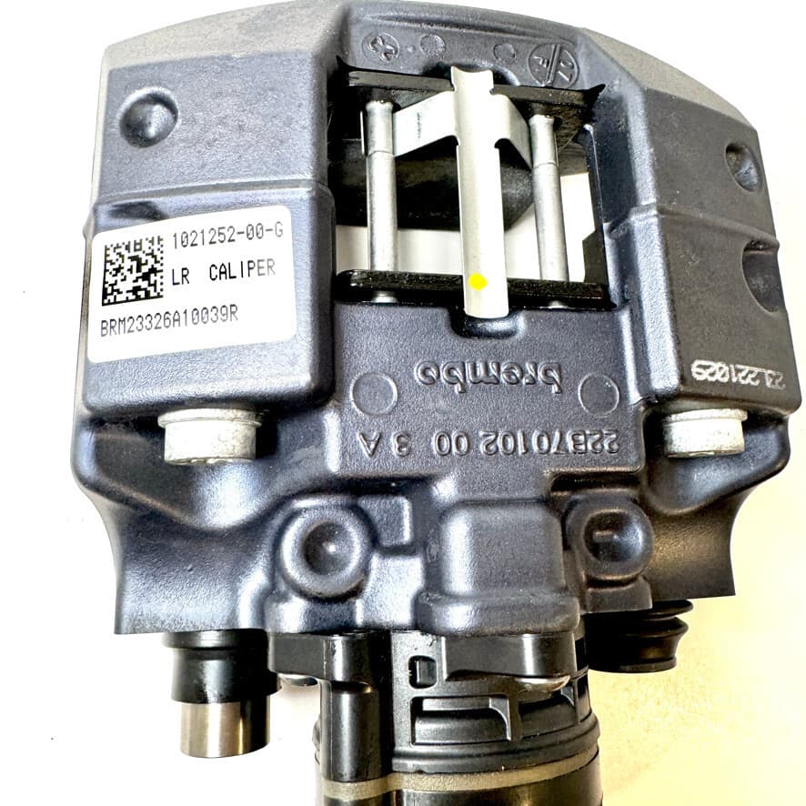 Model S/X Parkeerremklauw Links (met remblokken)