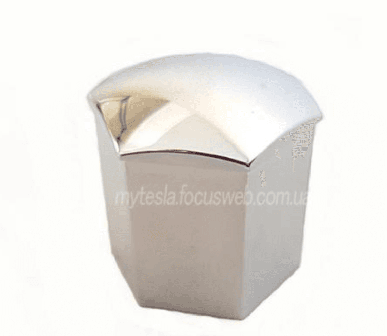 wheel nut cover chrome long