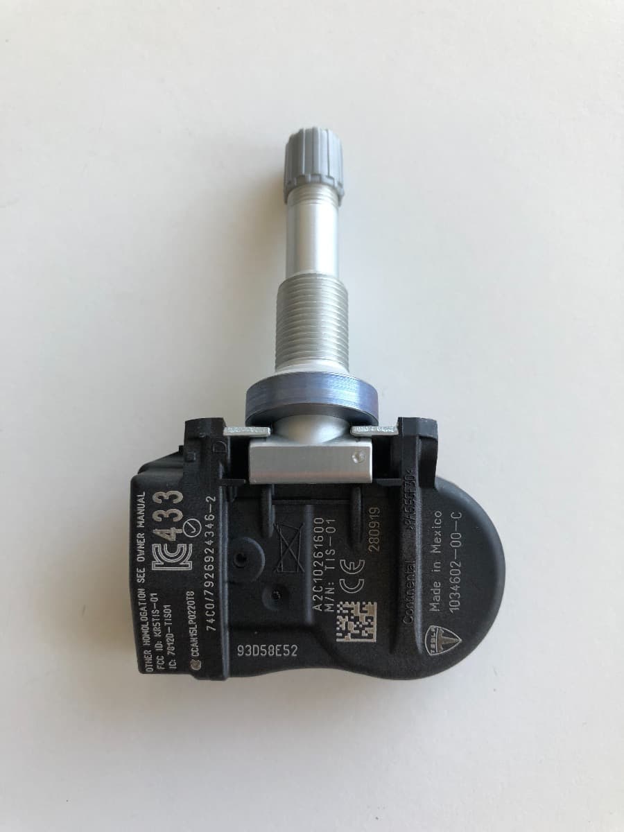 TPMS sensor silver