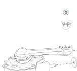 Model X - Kogelkap Voordeuraandrijving