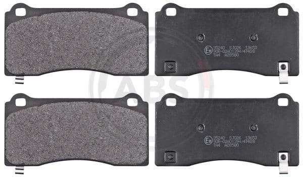 Model S/X (Feb 2012 - 2021) - Brake pad set rear -OEM
