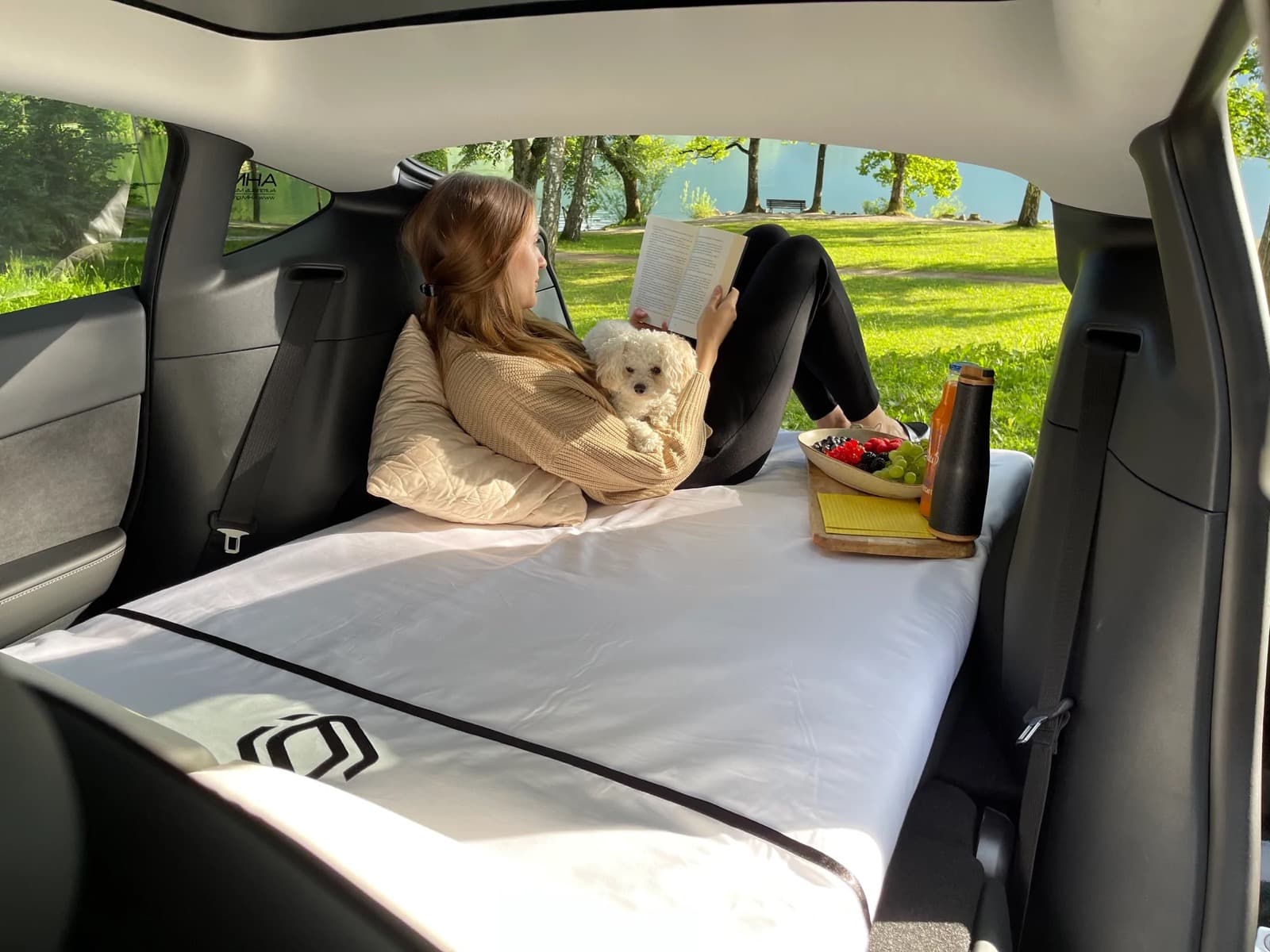 Dreamcase Premium Matras voor Tesla Model Y