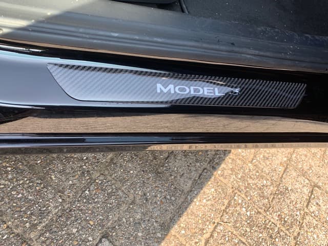 Model 3 - Instaplijst stickers (carbon look)