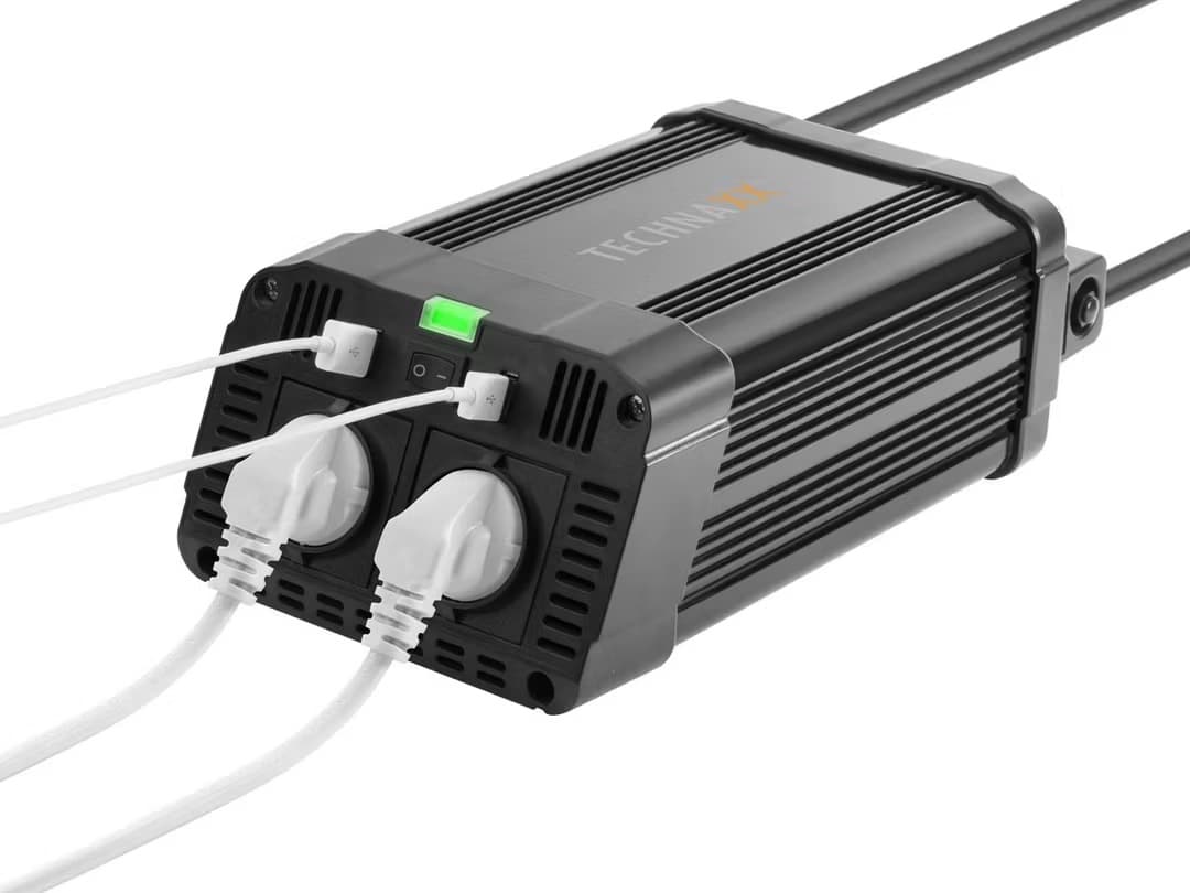 Spanningsomvormer van 12-16V naar 230V