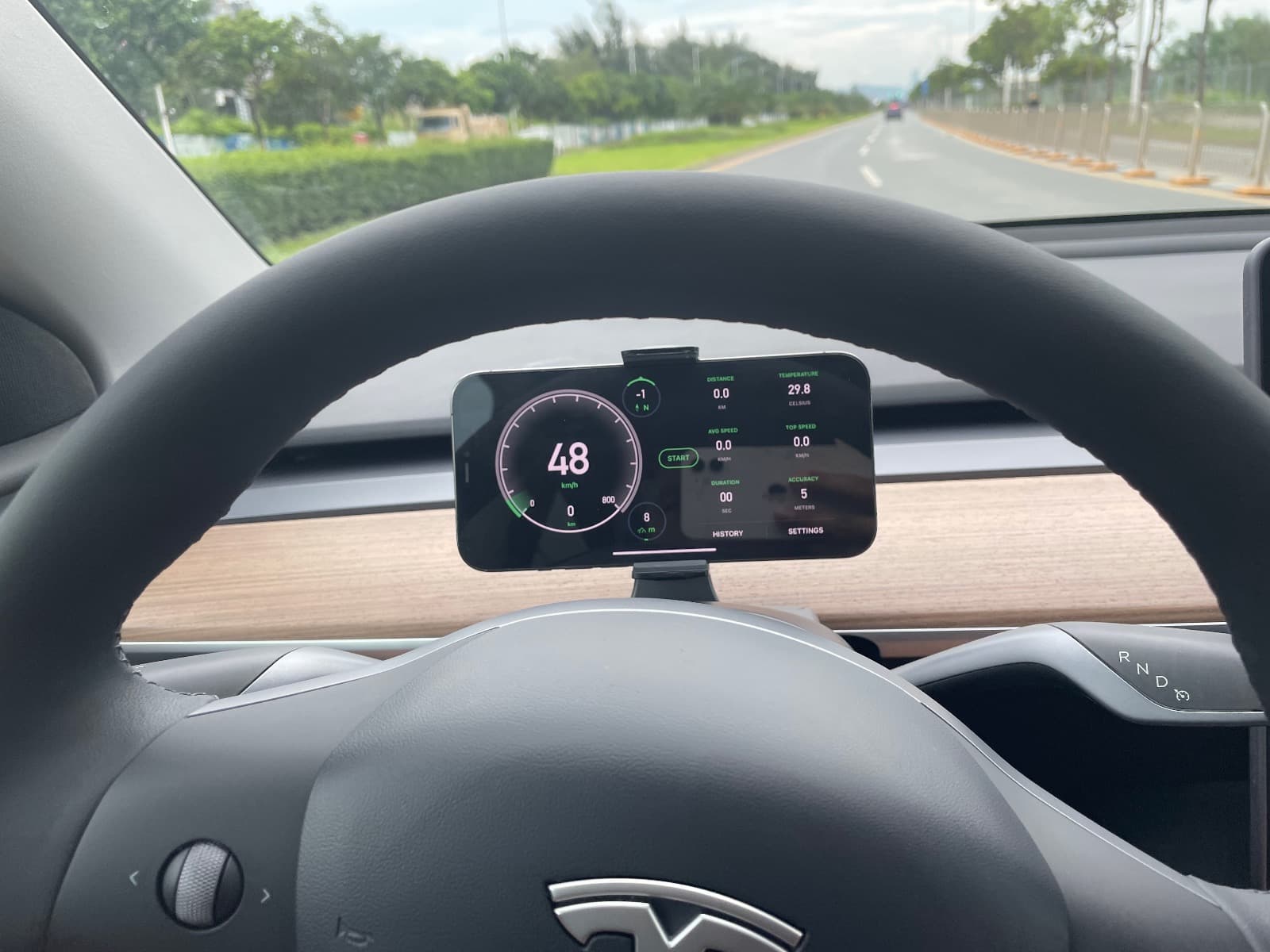 Model 3/Y - Super Draadloze Telefoon Oplader & Houder