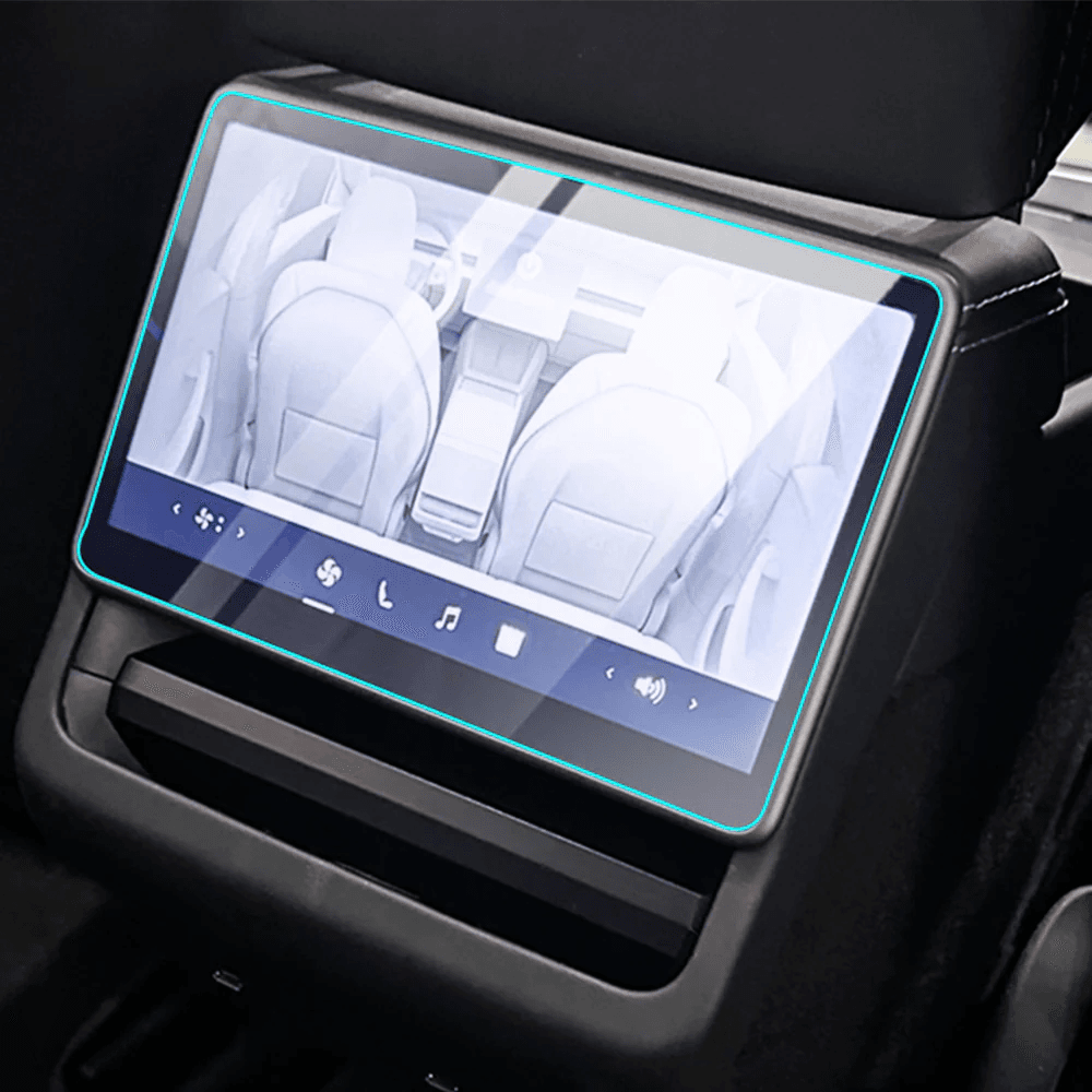 Glazen beeldscherm beschermer voor het achter display van de  Model 3