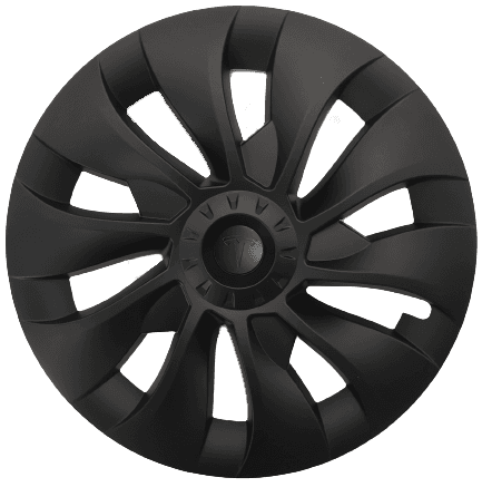 Model 3 wieldoppen set "10 Spoke" mat zwart 18inch