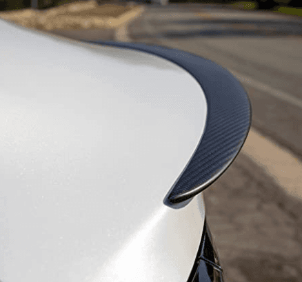 Model 3 - Carbon achterspoiler - Vlakke originele stijl 