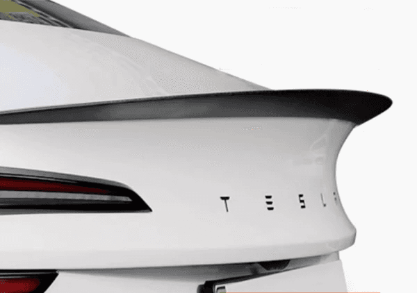 Model 3 Highland- Carbon achterspoiler - Carbon mat