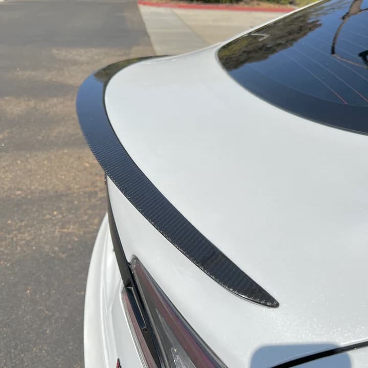 Model S Plaid - Carbon achterspoiler (nieuw model)