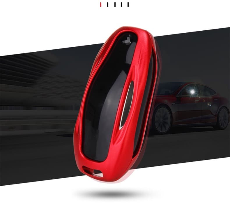 Model S - Aluminium alloy key fob behuizing
