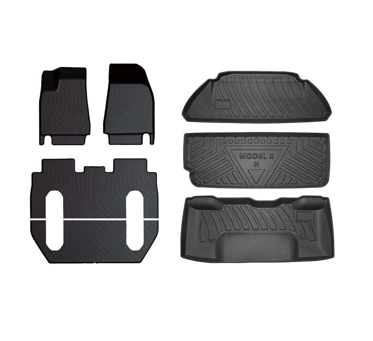 MODEL X - ALLWEATHER INTERIEUR MATTEN (TPE) 2016 - 2020