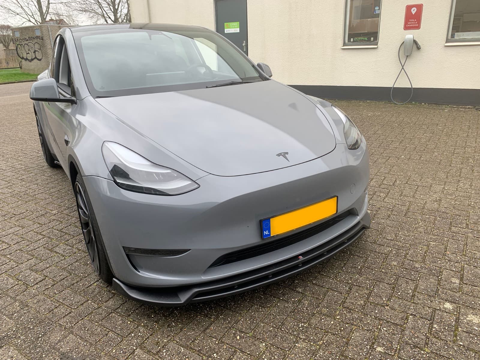 BodyKit voor Tesla Model Y (Glans Zwart)