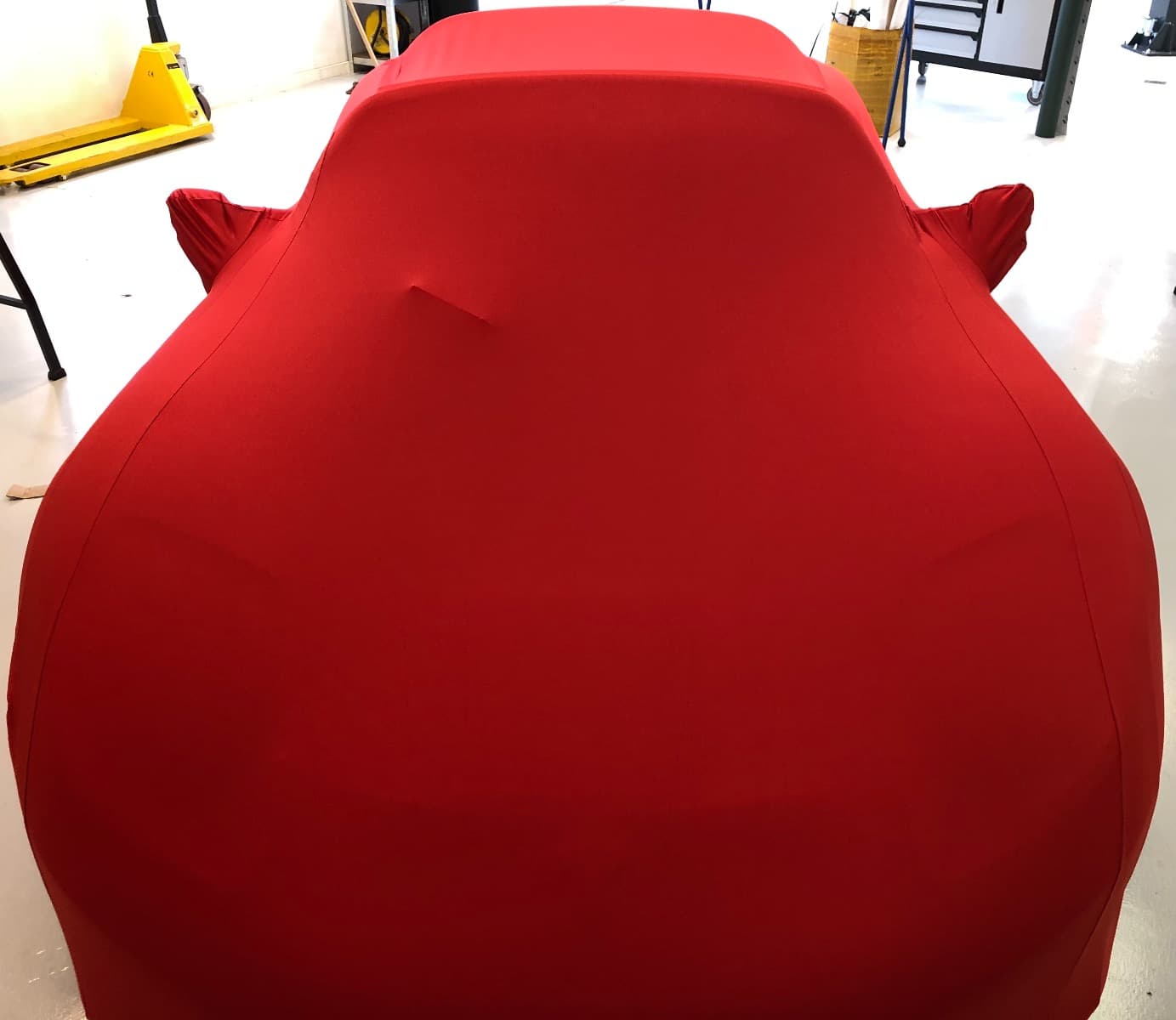 Indoor Car Cover for Tesla Roadster-Red-with out mirror pouches