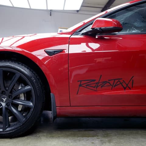 Robotaxi Sticker