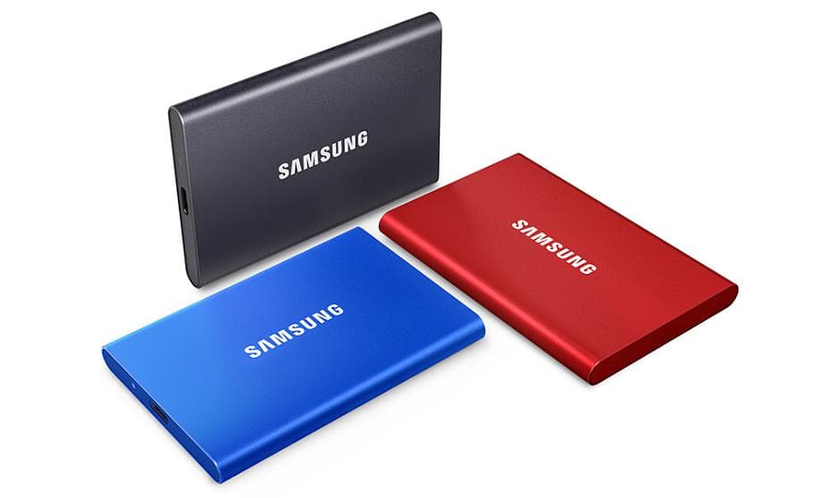 Samsung Portable T7, 1T external SSD