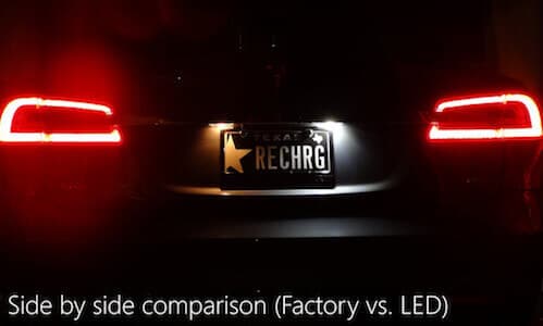 LED nummerplaatverlichting set van 2