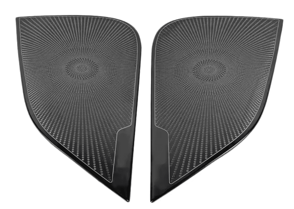 model 3 speaker cover set black 2019 2020