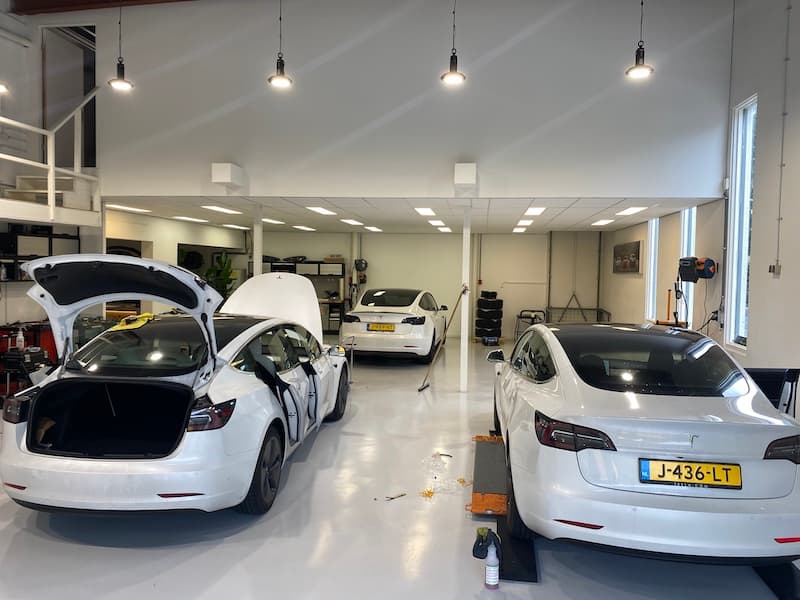 Tesla einde garantie inspectie