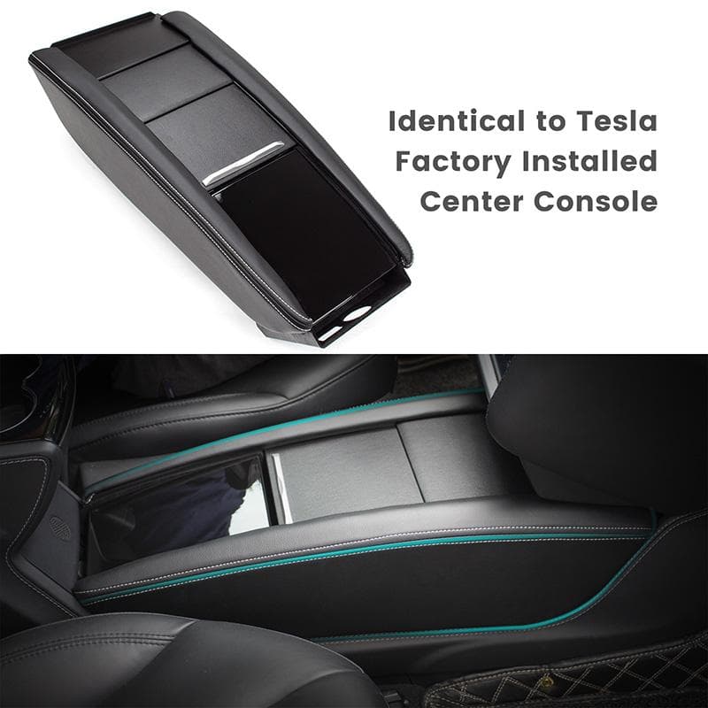Model S <mei 2016 - Middenconsole inzetstuk 