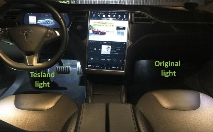 Achterlichten Tesla tinten