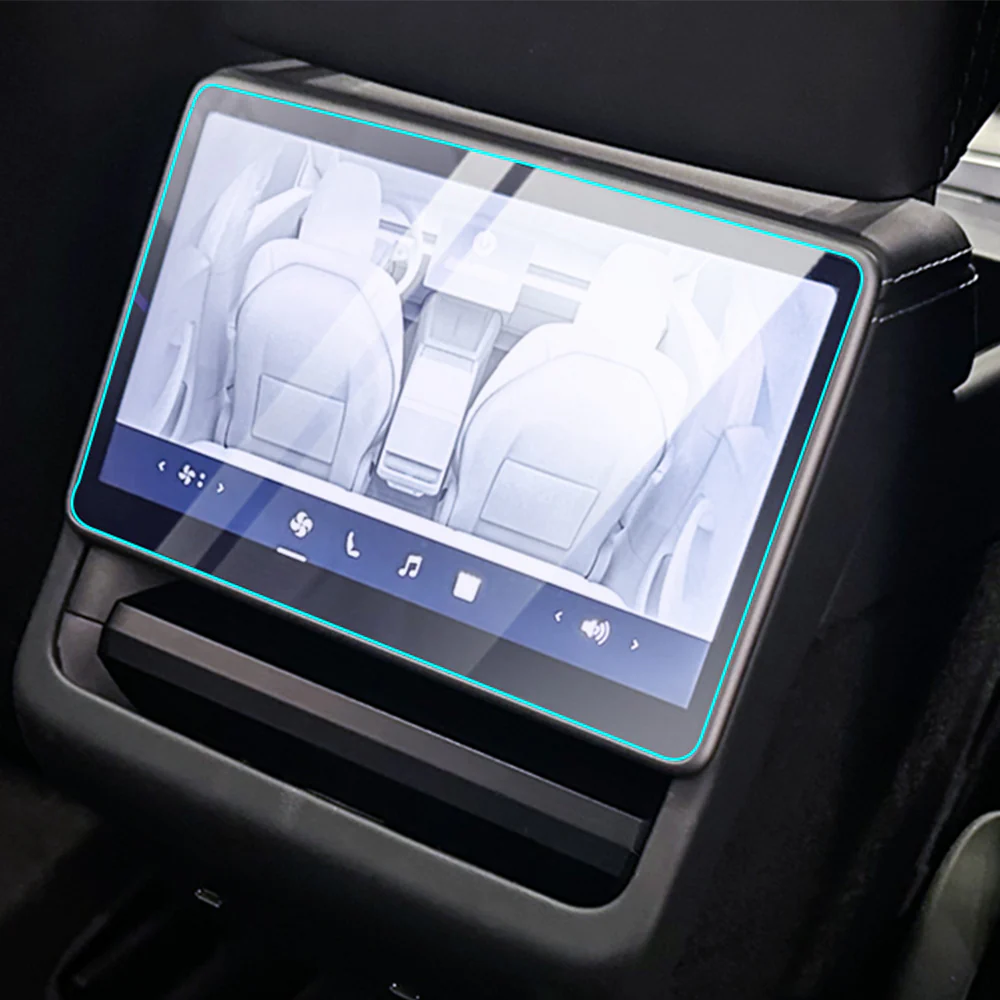 Glazen beeldscherm beschermer voor het achter display van de  Model 3