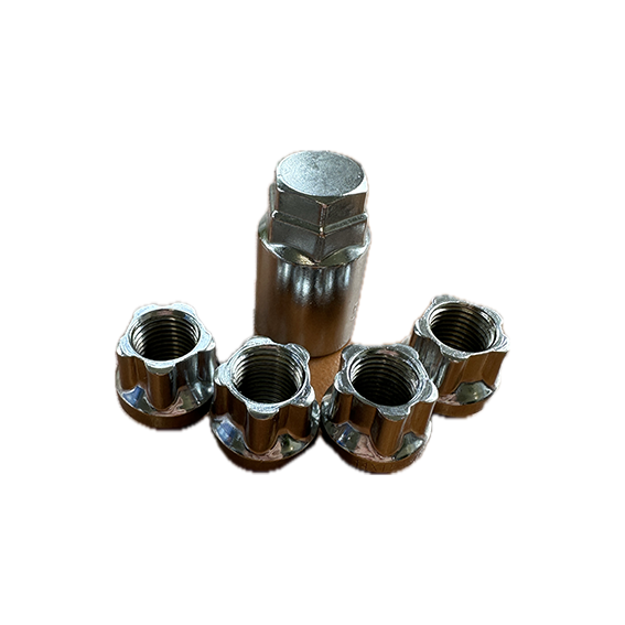 4 Wielsloten met sleutel